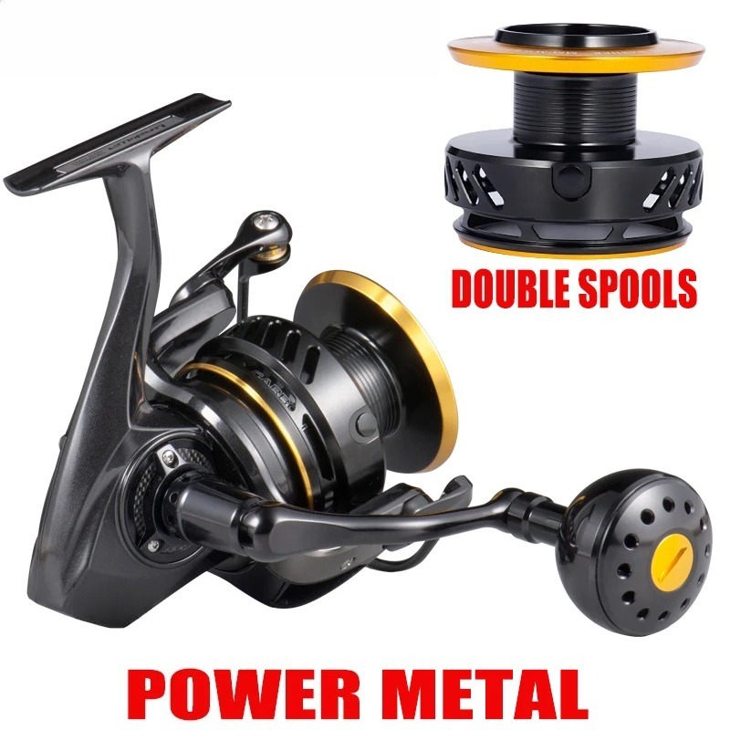 Spinning Reel - بكرة غزل قوة الجسم المعدنية الأصلية
