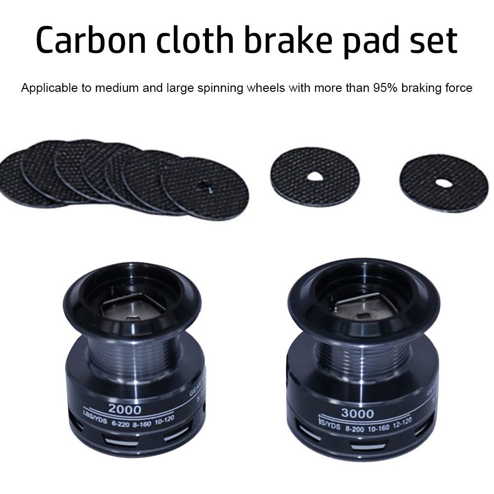 Reel Repair Kit - وسادات الفرامل لبكرات الصيد ، وسادات
