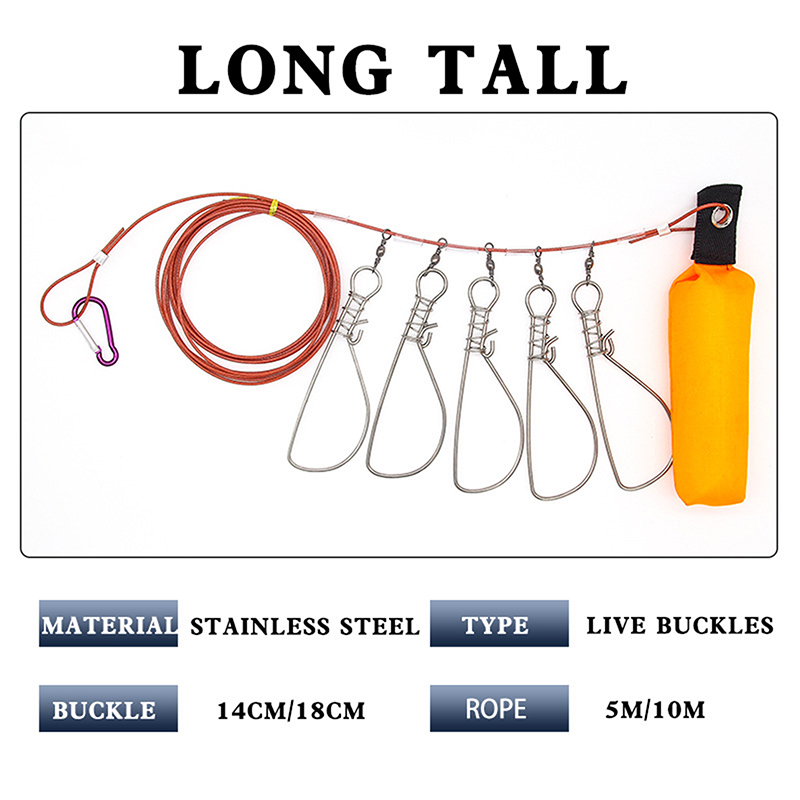 Reel Repair Kit - مشبك جديد لربط الأسماك بخمسة مشابك