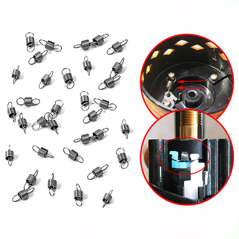 Reel Repair Kit - جديد·10 قطع زنبرك عودة لذراع التدوير