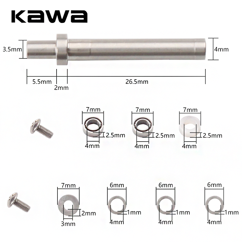 Kawa 1 قطعة بكرة الصيد مقبض رم - مراجعة Reel Drag Knob وسعره