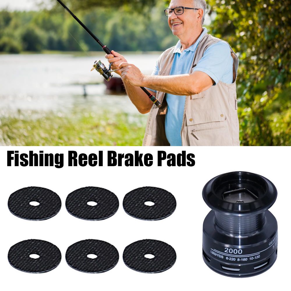 وسادات الفرامل لبكرات الصيد ،  - مراجعة Reel Repair Kit وسعره