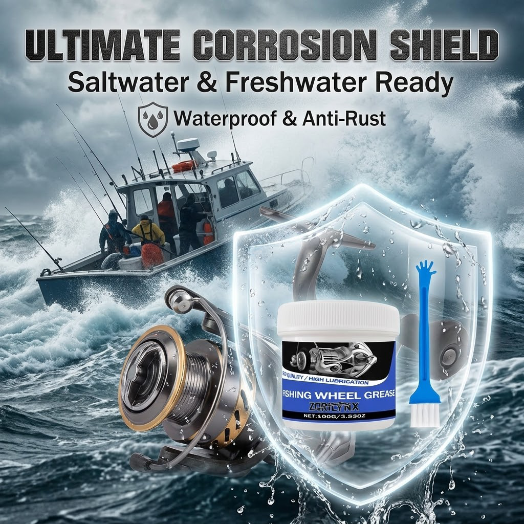 زيت تشحيم ZORILYNX 100 جرام مق - مراجعة Reel Repair Kit وسعره