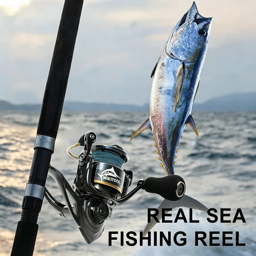 بكرة صيد دوارة، 9+1 محامل كروي - مراجعة Spinning Reel وسعره
