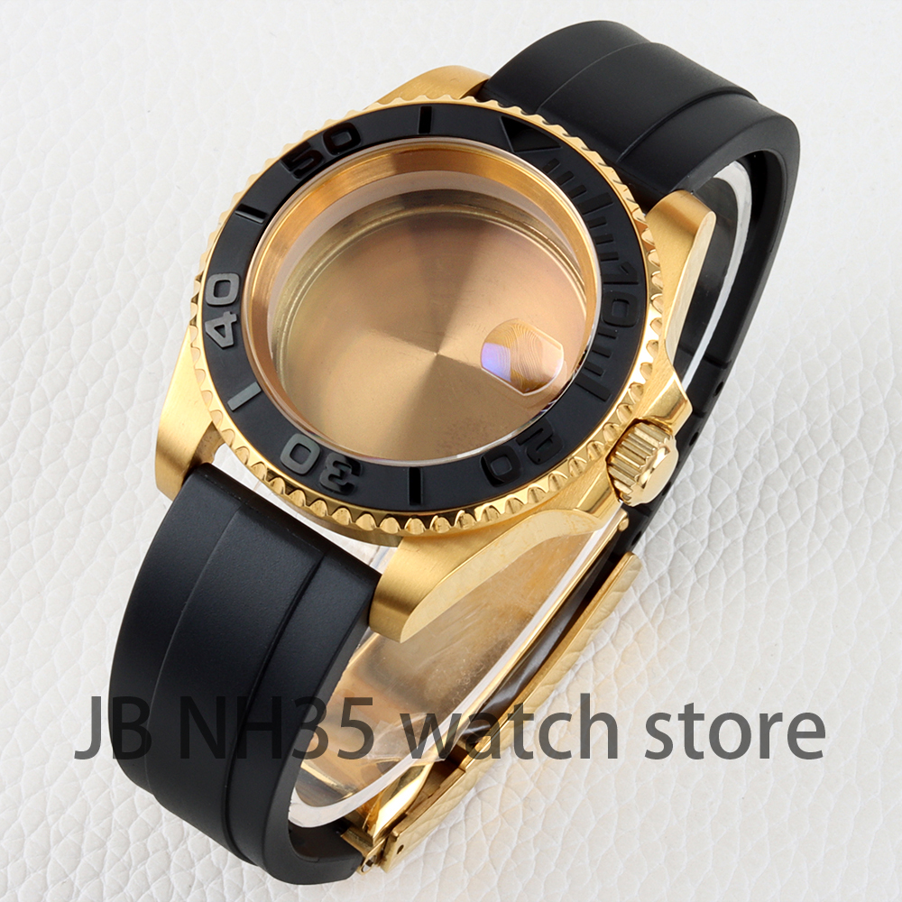 حافظة NH35 40 ملم وحزام مطاطي  - مراجعة Reel Case وسعره