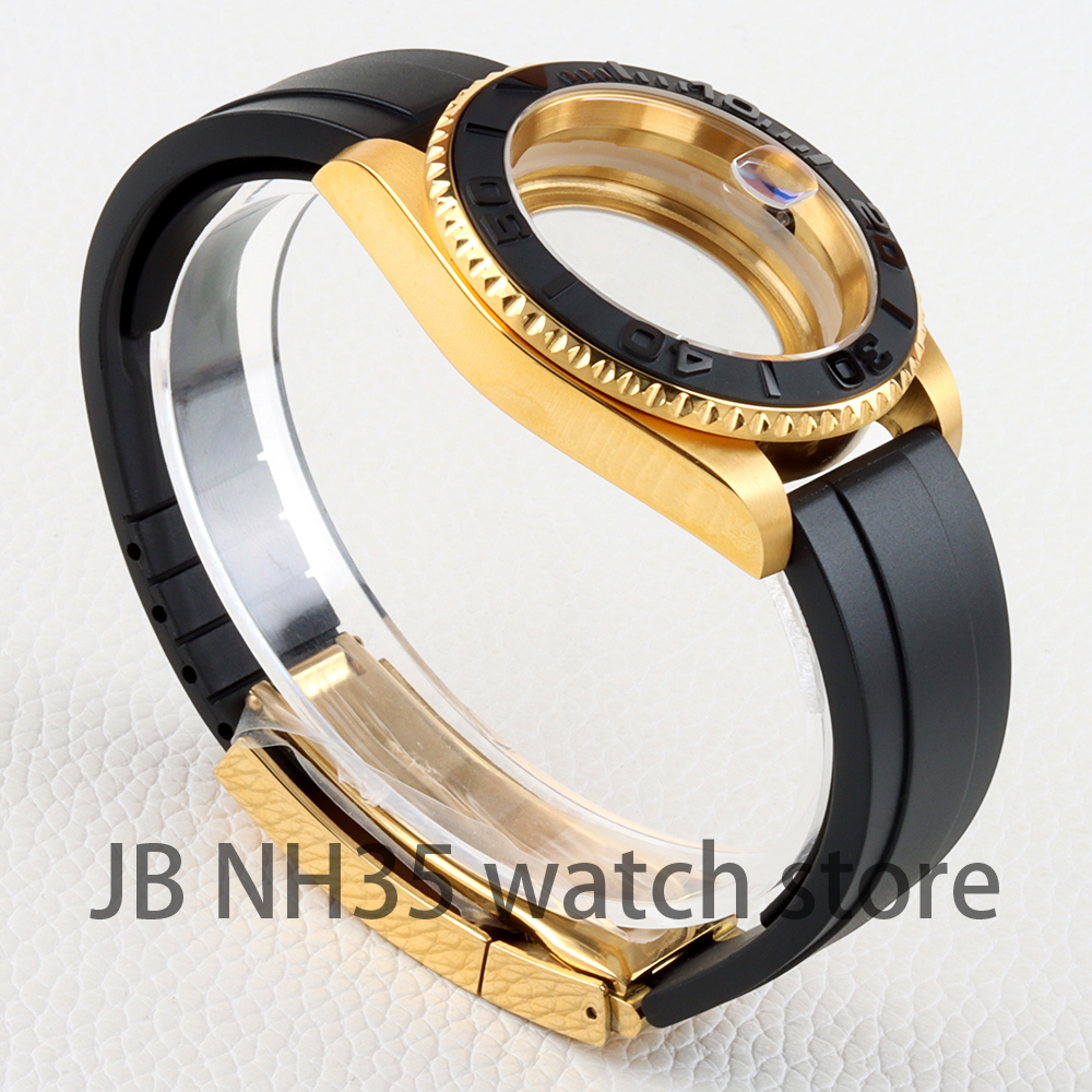 حافظة NH35 40 ملم وحزام مطاطي  - مراجعة Reel Case وسعره
