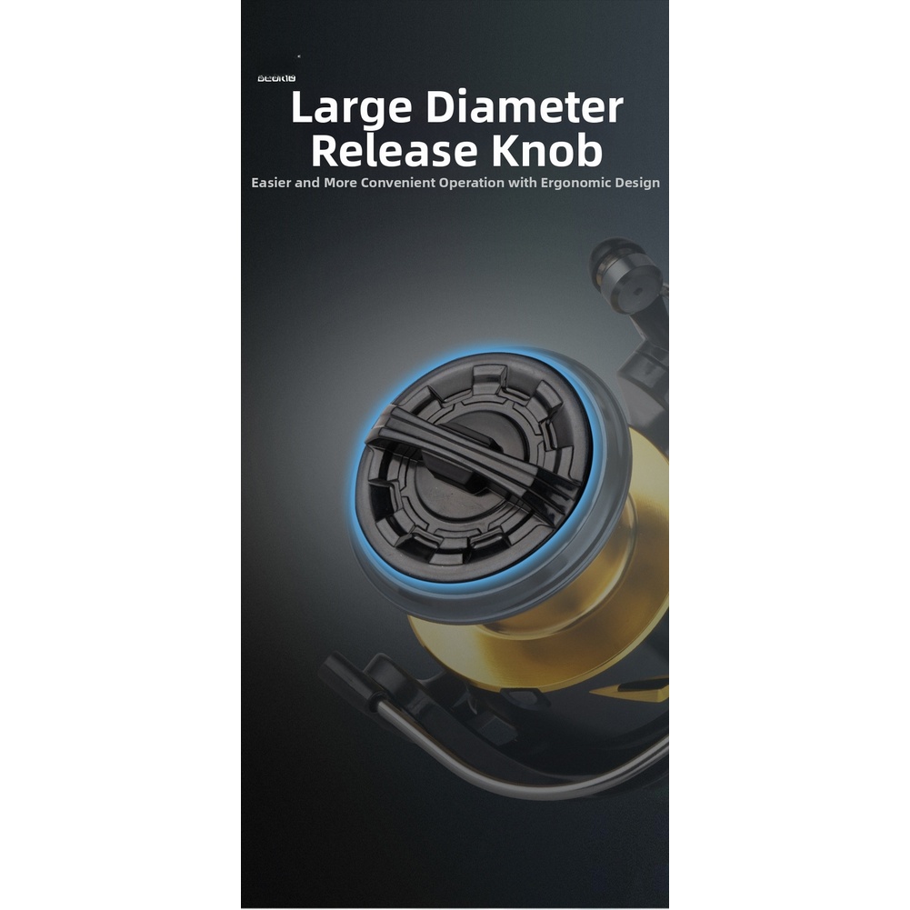 بكرة صيد معدنية مع مقبض سحب كب - مراجعة Reel Drag Knob وسعره