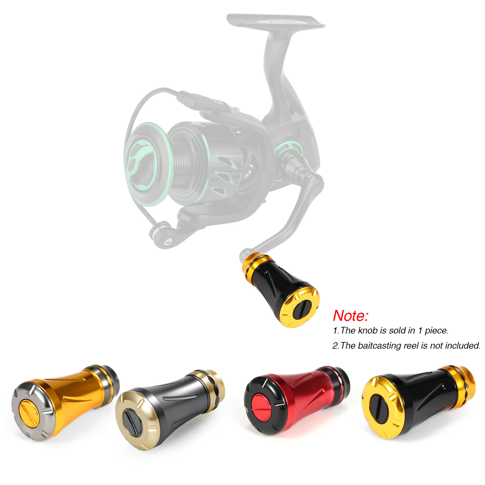 Lixada-Fishing بكرة مقبض مقبض  - مراجعة Reel Spare Spool وسعره
