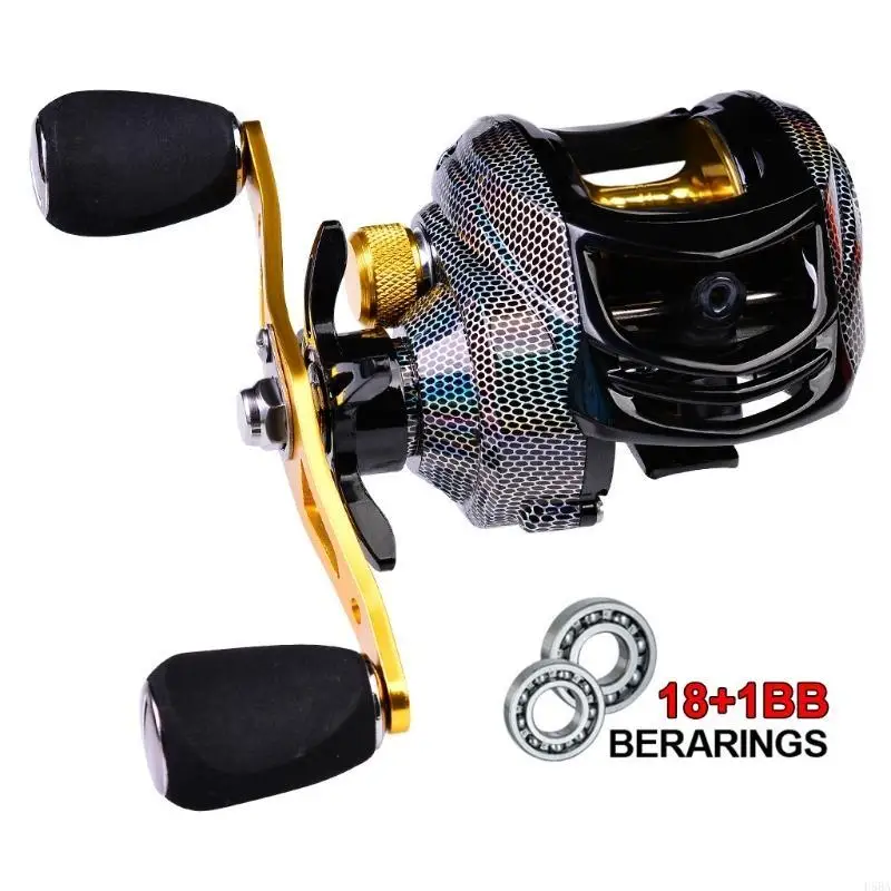 بكرة صيد 652F بـ 18+1 محامل، ب - مراجعة Baitcasting Reel وسعره