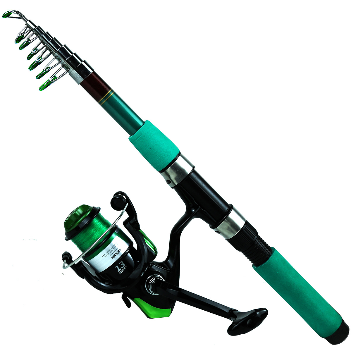 طقم صيد سمك الشبوط المتكامل: ص - مراجعة Spinning Reel وسعره